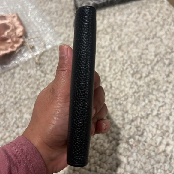 Gorgeous Authentic CC Chanel Small Caviar Pebbled Leather Wallet/Cardholder Blck - Picture 4 of 7